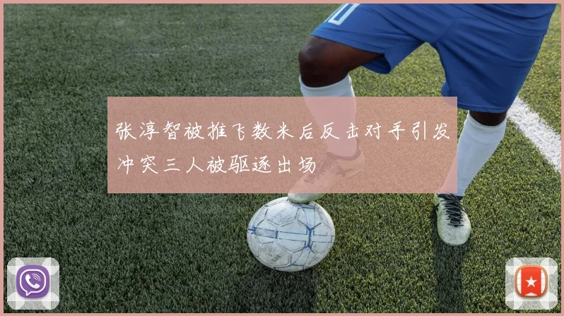 张淳智被推飞数米后反击对手引发冲突三人被驱逐出场